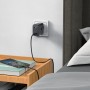 Мережевий зарядний пристрій ACEFAST A29 PD50W GaN (USB-C+USB-C) dual port charger Black (AFA29B)