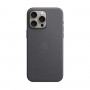 Чохол FineWoven Case with MagSafe Original for Apple iPhone 15 Pro Max (OEM) - Black (ARM71987)