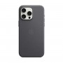 Чохол FineWoven Case with MagSafe Original for Apple iPhone 15 Pro Max (OEM) - Black (ARM71987)