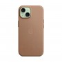 Чохол FineWoven Case with MagSafe Original for Apple iPhone 15 Plus (OEM) - Taupe (ARM71981)