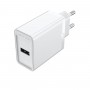 Зарядний пристрій Vention 1-port USB Wall Charger(12W) EU-Plug White (FAAW0-EU) (FAAW0-EU)