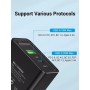 Зарядний пристрій Vention Two-Port USB(A+C) Wall Charger (18W/20W) EU-Plug Black (FBBB0-EU) (FBBB0-EU)