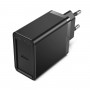 Зарядний пристрій Vention 1-port USB-C Wall Charger(20W) EU-Plug Black (FADB0-EU) (FADB0-EU)