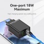 Зарядний пристрій Vention Two-Port USB(A+A) Wall Charger (18W/18W) EU-Plug Black (FBAB0-EU) (FBAB0-EU)