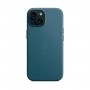 Чохол FineWoven Case with MagSafe Original for Apple iPhone 15 Plus (OEM) - Pacific Blue (ARM71980)