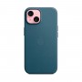 Чохол FineWoven Case with MagSafe Original for Apple iPhone 15 Plus (OEM) - Pacific Blue (ARM71980)