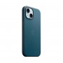 Чохол FineWoven Case with MagSafe Original for Apple iPhone 15 Plus (OEM) - Pacific Blue (ARM71980)