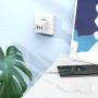 Мережевий зарядний пристрій BOROFONE BA79A Clever four-port PD20W(1C3A) charger set(Type-C to Type-C) White (BA79ACCW)