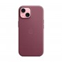 Чохол FineWoven Case with MagSafe Original for Apple iPhone 15 Plus (OEM) - Mulberry (ARM71979)