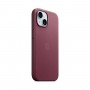 Чохол FineWoven Case with MagSafe Original for Apple iPhone 15 Plus (OEM) - Mulberry (ARM71979)