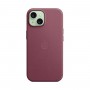 Чохол FineWoven Case with MagSafe Original for Apple iPhone 15 Plus (OEM) - Mulberry (ARM71979)