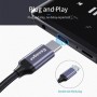 Адаптер Essager E01 Type c to 3.5mm Jack Headphone Adapter  grey (EZJE01-0G) (EZJE01-0G)