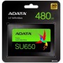 SSD ADATA Ultimate SU650 480GB 2.5" SATA III 3D NAND TLC (ASU650SS-480GT-R)