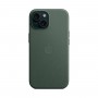 Чохол FineWoven Case with MagSafe Original for Apple iPhone 15 Plus (OEM) - Evergreen (ARM71978)