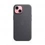 Чохол FineWoven Case with MagSafe Original for Apple iPhone 15 Plus (OEM) - Black (ARM71977)