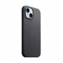 Чохол FineWoven Case with MagSafe Original for Apple iPhone 15 Plus (OEM) - Black (ARM71977)