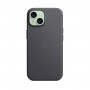 Чохол FineWoven Case with MagSafe Original for Apple iPhone 15 Plus (OEM) - Black (ARM71977)