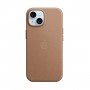 Чохол FineWoven Case with MagSafe Original for Apple iPhone 15 (OEM) - Taupe (ARM71973)