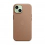 Чохол FineWoven Case with MagSafe Original for Apple iPhone 15 (OEM) - Taupe (ARM71973)