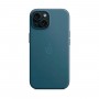 Чохол FineWoven Case with MagSafe Original for Apple iPhone 15 (OEM) - Pacific Blue (ARM71974)