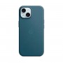 Чохол FineWoven Case with MagSafe Original for Apple iPhone 15 (OEM) - Pacific Blue (ARM71974)