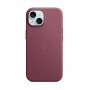 Чохол FineWoven Case with MagSafe Original for Apple iPhone 15 (OEM) - Mulberry (ARM71976)