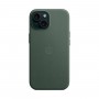 Чохол FineWoven Case with MagSafe Original for Apple iPhone 15 (OEM) - Evergreen (ARM71975)