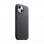 Чохол FineWoven Case with MagSafe Original for Apple iPhone 15 (OEM) - Black (ARM71960)