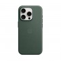 Чохол FineWoven Case with MagSafe Original for Apple iPhone 15 Pro (OEM) - Evergreen (ARM71983)