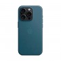 Чохол FineWoven Case with MagSafe Original for Apple iPhone 15 Pro (OEM) - Pacific Blue (ARM71985)