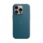 Чохол FineWoven Case with MagSafe Original for Apple iPhone 15 Pro (OEM) - Pacific Blue (ARM71985)