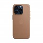 Чохол FineWoven Case with MagSafe Original for Apple iPhone 15 Pro (OEM) - Taupe (ARM71986)