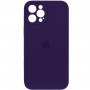 Чохол для смартфона Silicone Full Case AA Camera Protect for Apple iPhone 12 Pro 59,Berry Purple (FullAAi12P-59)