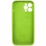 Чохол для смартфона Silicone Full Case AA Camera Protect for Apple iPhone 12 Pro Max 24,Shiny Green (FullAAi12PM-24)