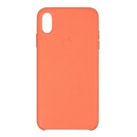 Чохол Original Leather Case для Apple iPhone XS Max Orange (ARM53586)
