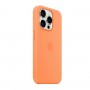 Чохол для смартфона Silicone Full Case AAA MagSafe IC for iPhone 15 Pro Orange (Orig15POrange)