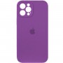 Чохол для смартфона Silicone Full Case AA Camera Protect for Apple iPhone 12 Pro Max 19,Purple (FullAAi12PM-19)