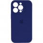 Чохол для смартфона Silicone Full Case AA Camera Protect for Apple iPhone 15 Pro 39,Navy Blue (FullAAi15P-39)