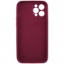 Чохол для смартфона Silicone Full Case AA Camera Protect for Apple iPhone 12 Pro Max 47,Plum (FullAAi12PM-47)