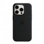 Чохол для смартфона Silicone Full Case AAA MagSafe IC for iPhone 15 Black (Orig15Black)