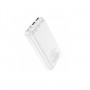 Зовнішній акумулятор HOCO J101A Astute 22.5W fully compatible power bank 20000mAh White (6931474782502)