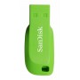 Flash SanDisk USB 2.0 Cruzer Blade 16Gb Green Electric (SDCZ50C-016G-B35GE)