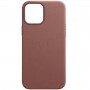 Шкіряний чохол Leather Case (AAA) with MagSafe and Animation для Apple iPhone 14 Pro Max (6.7