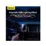 Тримач для мобiльного Baseus Halo Electric Wireless Charging Car Mount 15W Black (SUDD000001)