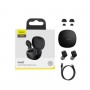 Навушники Baseus Bowie WM01 True Wireless Earphones Black (NGTW370001)