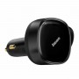 Автомобільний зарядний пристрій Baseus Enjoyment Retractable 2-in-1 Car Charger C+L 30W Black (CGTX000001)