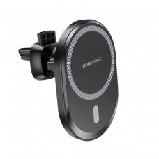 Тримач для мобiльного з БЗП BOROFONE BH71 magnetic car holder Black (BH71B)