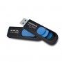 Flash A-DATA USB 3.2  UV 128 32Gb Black/Blue (AUV128-32G-RBE)