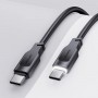 Кабель Usams US-SJ567 Type-C To Type-C PD 100W Data Cable Lithe Series 1.2m Black (SJ567USB01)