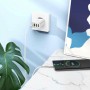 Мережевий зарядний пристрій BOROFONE BA79A Clever four-port PD20W(1C3A) White (6941991102691)